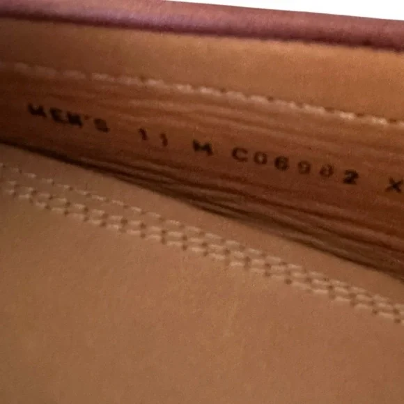 Cole Haan Men's Pinch Tassel Brown Leather Loafers NIB NWT Size 11 Work Office - Picture 5 of 6